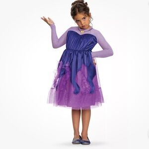 NWT Villain Ursula Little Mermaid Halloween Dress Up Costume Size Large 10/12